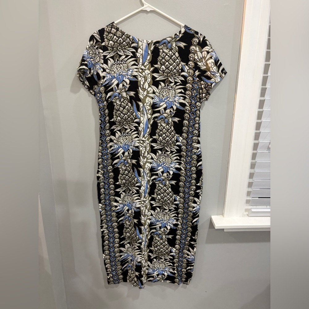 VINTAGE Alfred Shaheen x Reyn Spooner Womens SMALL Dress Rayon MADE IN HAWAII - Picture 8 of 8